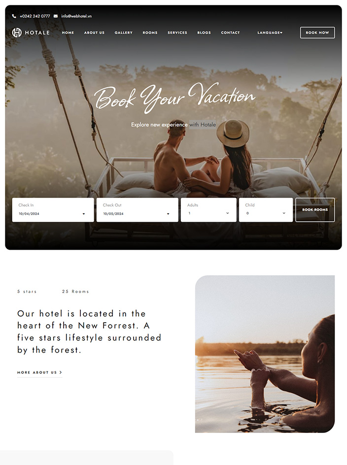 Mẫu 147: Furama Resort